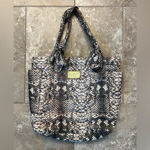 Marc Jacobs Animal Print Nylon Tote Bag